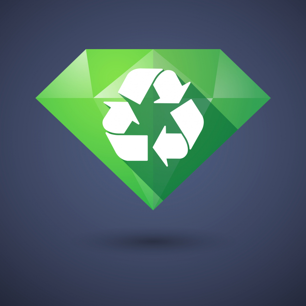 Sustainable Recycled Diamond