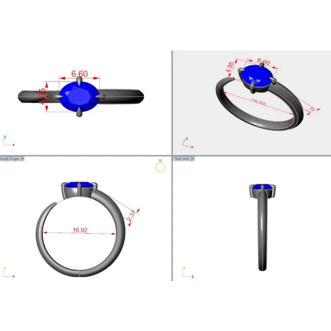 Diamond Ring CAD