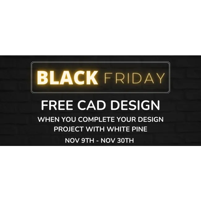 Black Friday - Free CAD Promotion
