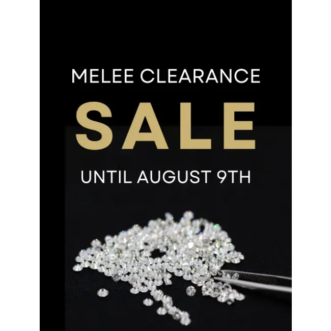 MELEE SALE NOW ON — SAVE ON NATURAL & LAB-GROWN MELEE DIAMONDS