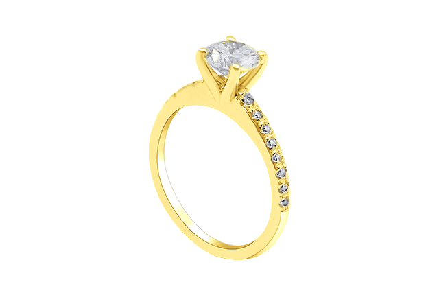 Engagement Rings - Shared Prong