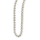 14K White Gold 2/1ctw Diamond Illusion Set Tennis Bracelet