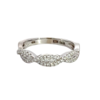Kirk Kara 18K White Gold 0.31ctw Diamond Wedding Band