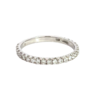 Michael M 18K White Gold 0.45ctw Diamond Wedding Band