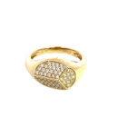 Michael M 14K Yellow Gold Fashion Ring with 0.42ctw