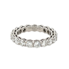 Tiffany & Co. Platinum 3.7mm Forever Full Circle Eternity ring with 3.0cts