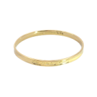 Tiffany & Co. 18K Yellow Gold 1837 bangle