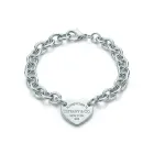 Tiffany & Co. Silver Return to Tiffany Heart Tag Bracelet