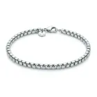 Tiffany & Co. Silver Box Chain Bracelet