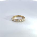14K Yellow Gold 1.01ctw Diamond Rings