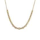 14K Yellow Gold 1.27ctw Diamond .25ctw Diamond Necklace