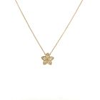 14K Yellow Gold .5ctw Diamond .01ctw Diamond Necklace