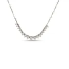 14K White Gold 2ctw Diamond Necklace