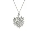 Tiffany & Co. Silver Olive Leaf Pendant