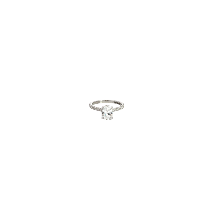 Michael M 18K White Gold 0.35ctw Diamond Semi-Mount Michael M 18K White Gold 0.35ctw Diamond Semi-Mount