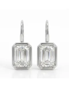 Platinum 4.02ctw Emerald Diamond Stud Earrings  GIA 5151373890 Emerald 2.01 GVVS2 EXEX None
GIA 2155587065 Emerald 2.01 GVVS1 EXEX None