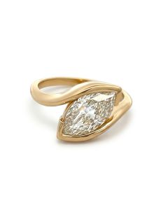 18K Yellow Gold 2.05ct JSI1 GIA 1236819625 Diamond Solitaire Ring