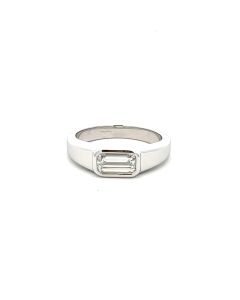 14K Yellow Gold 0.62ctw Diamond Signet Ring