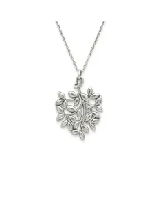 Tiffany & Co. Silver Olive Leaf Pendant