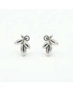 Tiffany & Co. Silver Olive Leaf Earrings
