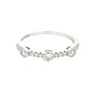18K White Gold 0.36 CT Diamond Fashion Ring
