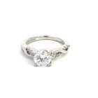 14K White Gold Ring with 0.17ctw Diamonds