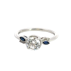 Kirk Kara 14K White Gold 0.03ctw Diamond Wedding Band