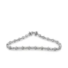 14K White Gold 2/1ctw Diamond Stacked Bracelet