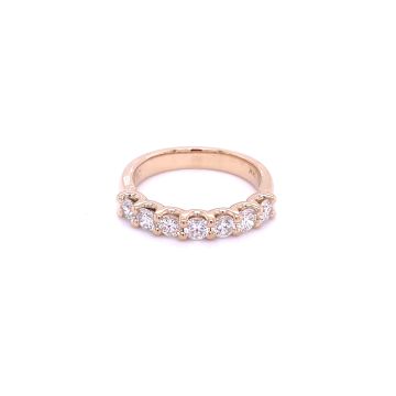 7 Stone U-Prong Diamond Anniversary Band