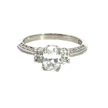 Tacori Platinum 1.2ctw Diamond Semi-Mount