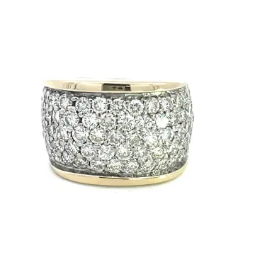 14K Yellow Gold 4/1ctw Diamond RIng