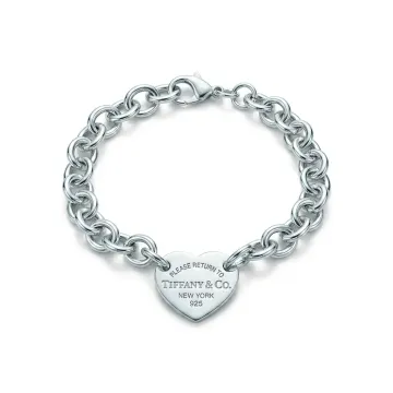 Tiffany & Co. Silver Return to Tiffany Heart Tag Bracelet