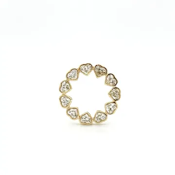 14K Yellow Gold 1.64ctw Diamond Pendant