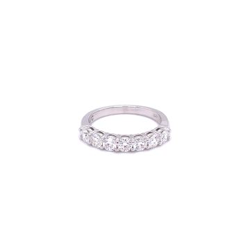 7 Stone Shared Prong Diamond Anniversary Band (Airline)