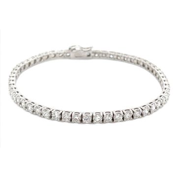 4 Prong Tennis Bracelet