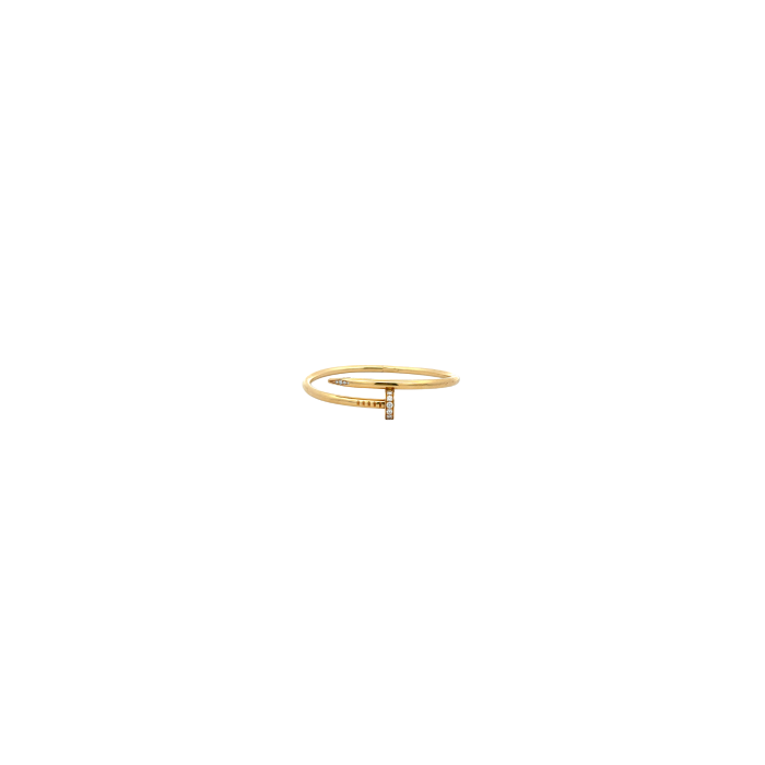 Cartier 18K Yellow Gold Juste un Clou Bracelet .58ctw Diamond Nail Bracelet Classic Model Cartier 18K Yellow Gold Juste un Clou Bracelet .58ctw Diamond Nail Bracelet Classic Model