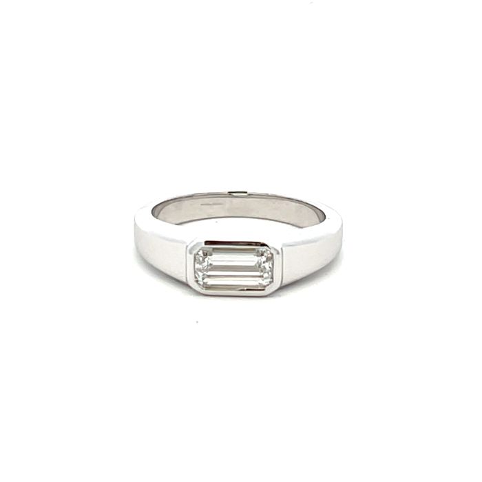 14K Yellow Gold 0.62ctw Diamond Signet Ring 14K Yellow Gold 0.62ctw Diamond Signet Ring