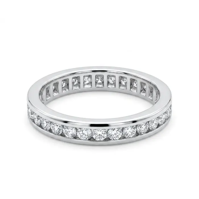 Platinum 1/1ctw Diamond Eternity Band Platinum 1/1ctw Diamond Eternity Band