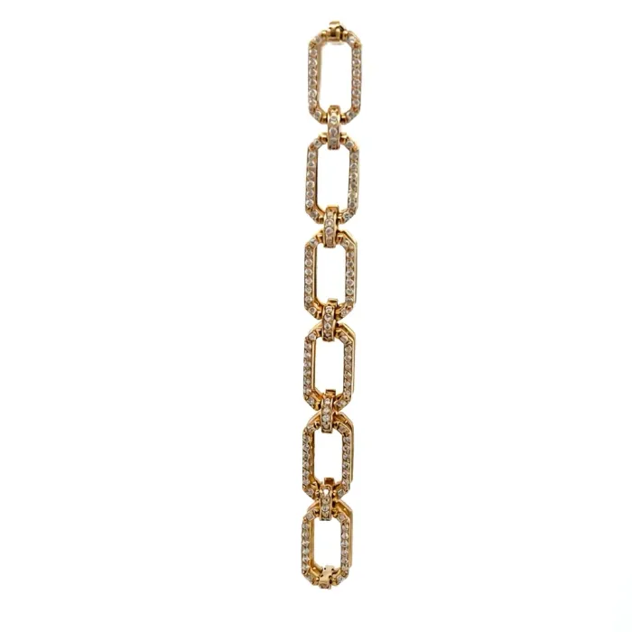 14k Yellow Gold 1.84ctw Diamond Bracelet 14k Yellow Gold 1.84ctw Diamond Bracelet