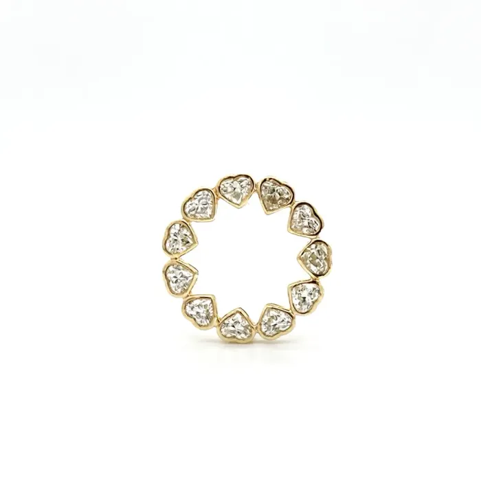 14K Yellow Gold 1.64ctw Diamond Pendant 14K Yellow Gold 1.64ctw Diamond Pendant