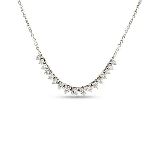 14K White Gold 2ctw Diamond Necklace 14K White Gold 2ctw Diamond Necklace