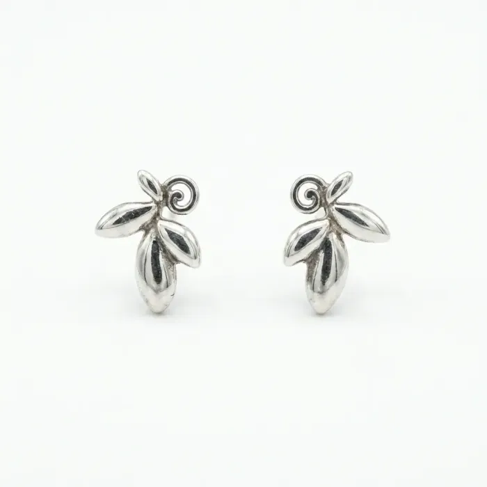 Tiffany & Co. Silver Olive Leaf Earrings Tiffany & Co. Silver Olive Leaf Earrings