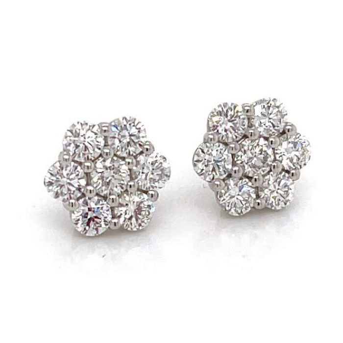 Flower Cluster Earrings