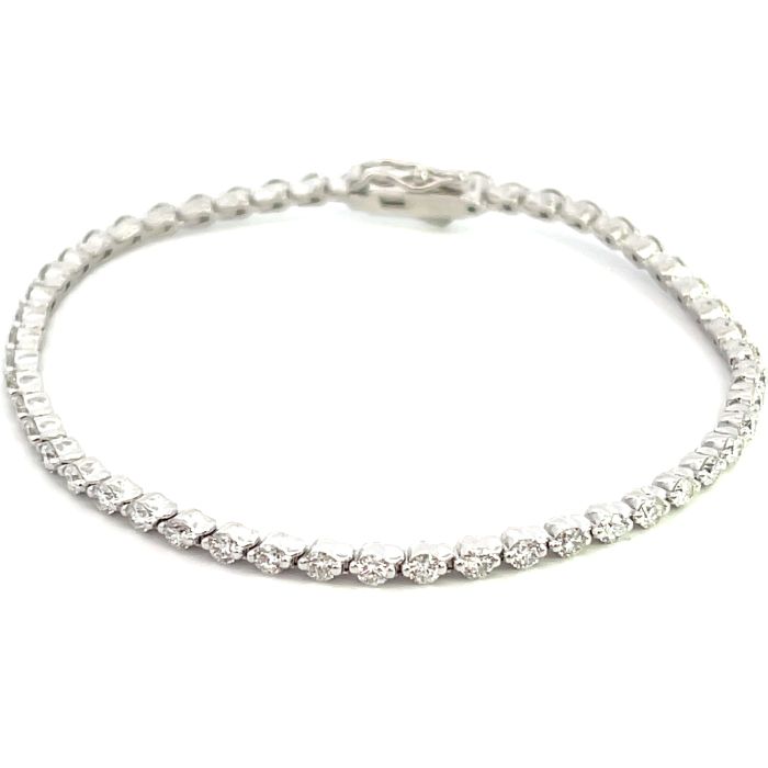 2 Prong Tennis Bracelet