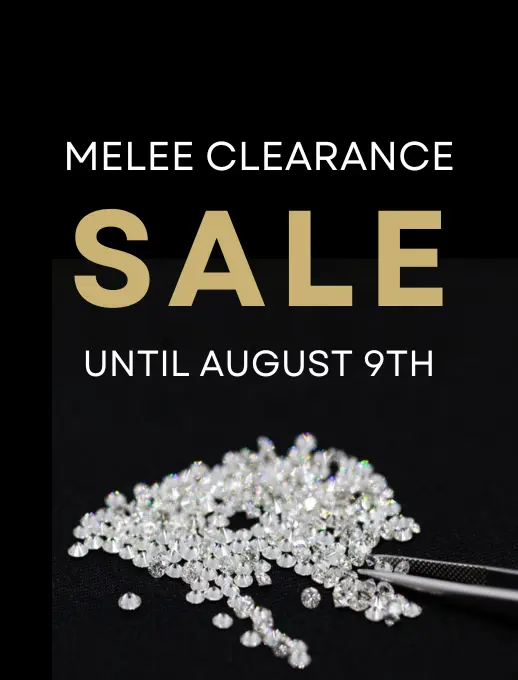 MELEE SALE NOW ON — SAVE ON NATURAL & LAB-GROWN MELEE DIAMONDS
