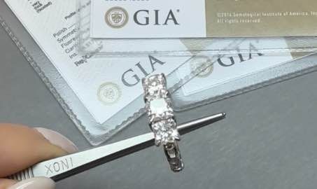 GIA Diamond Ring